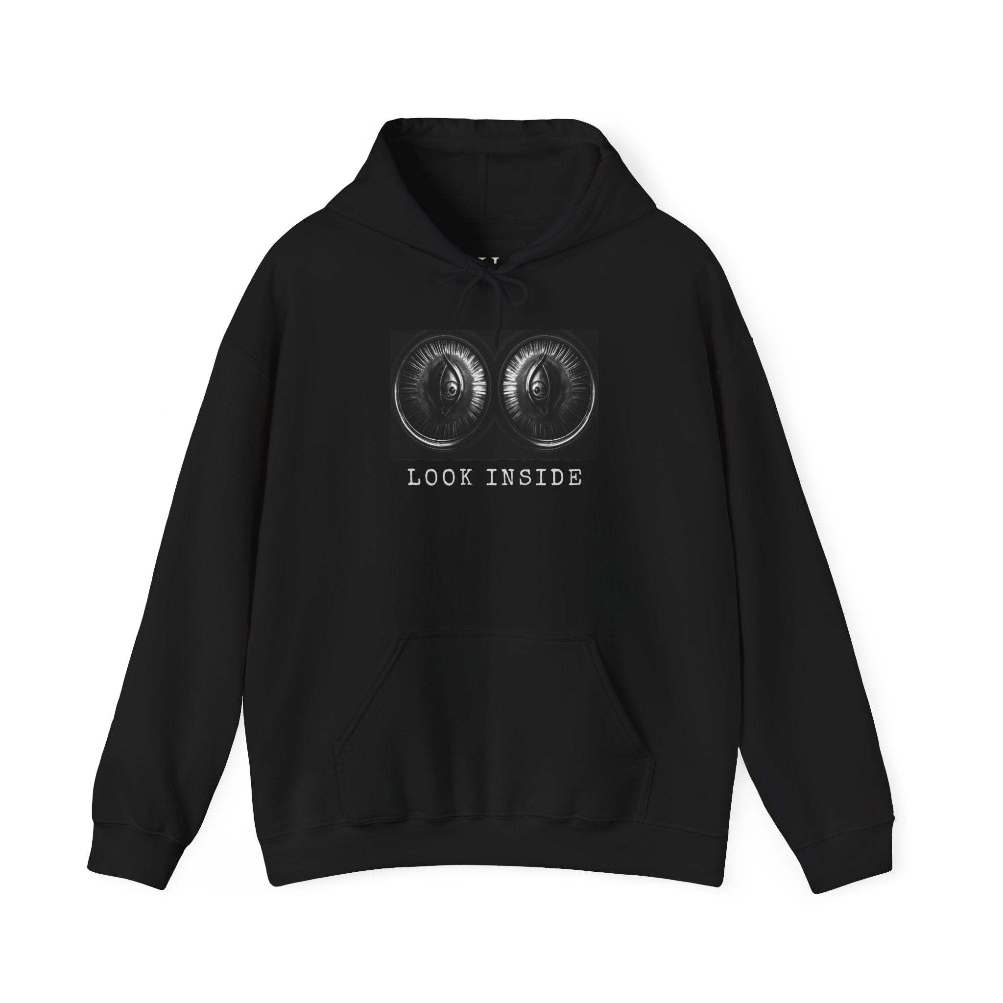 Be Herren - Look Inside Unisex Hooded Sweatshirt